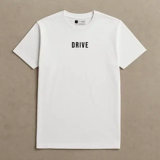 Camiseta Drive - Blanca